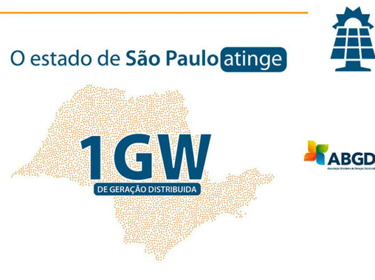 Estado de São Paulo atinge 1 GW de potência instalada em geração distribuída